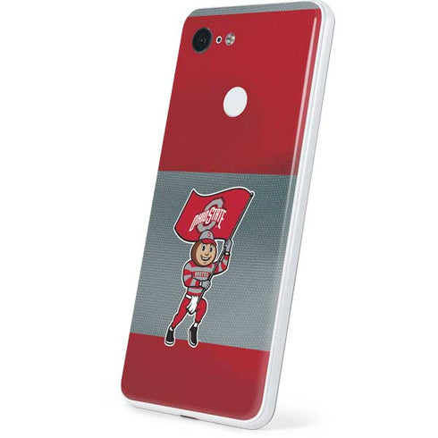 Ohio State University OSU Buckeyes Flag Google Pixel 3 Skin